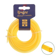 Flaim for the trimmer tundra, cross section, d = 4 mm, 15 m, nylon