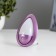 Night -bend "firefly" with a lighting sensor, 3_LED x 1 W, 10 cm (220V) violet. Risalux