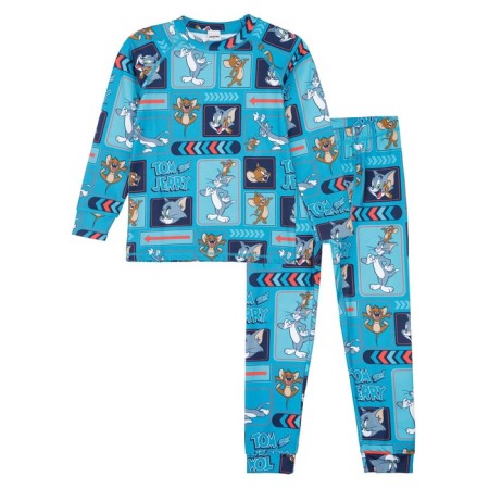 Thermal complex for a boy: trousers, sweatshirt, height 98 cm