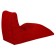 Stear "Chelsea", size 88x65x125 cm, red color