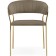 SHAMENT STALLIA Kamelia 1 metal/velor, gold/cappuccino 60x52x79 cm