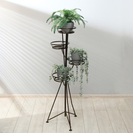 Flowers stand, floor, 4 pots, d = 17 cm, bronze, "consul"-2