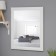 Wall mirror "Iceberg", 60 × 74 cm, Rama MDF, 55 mm