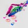 Pneumatic clap “Wedding”, phantles, serpentine, foil, 30 cm