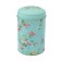 Bank with a lid for bulk foods "Flora", 1.1 l, 10 × 16 cm, round, mix color