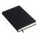 Dated diary 2024 A5 176 sheets, Devente.emblem, solid cover of artificial leather, lies, cream block 70 g/m2, black