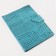 Folder for documents on a valve, 4 sets, turquoise color