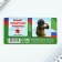 Magnetic bookmarks 2 pcs, 4x4cm, on the substrate "only forward"