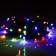 Garland “thread” 5 m, IP44, dark thread, 50 LED, glow of multi, 2 modes, solar battery