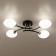 Ceiling chandelier Citilux "Florida" CL148145, 65.5x51x14.5 cm, 4x60W, E14, Black Color Black