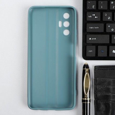 Red Line Ultimate cover for Tecno Pova 3, silicone, turquoise-1