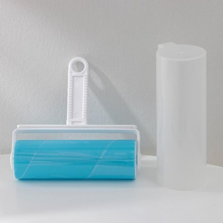 A video for cleaning clothes in a case, 18 × 17.5 × 6 cm, plastic, silicone, blue color-2