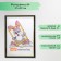 Photo frame plastic 21x30 cm black (589)