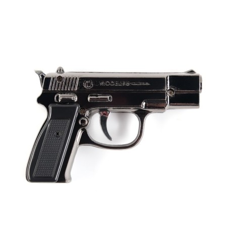 Gas lighter with a flashlight "Pistol", Piezo