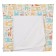 Two -sided giraffe mattress, with a removable liner, blue color