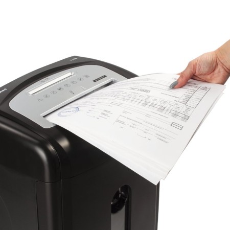 Schroeder Brauberg S18-S (P-2), silent, stripes of 6 mm, 18 sheets, brackets, pl. Cards, CD, 28 liters-5