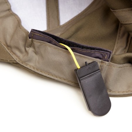 Tactical “Neon” cap with a flashlight, canvas, olive, size 57-58-3