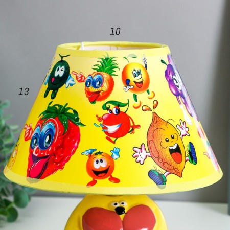 Table lamp "Cat" 1x40W E14 yellow 20x20x25cm.-3