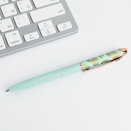 Gift pen "Tropical dreams", matte metal-1