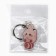 Key keychain holographic "Red Panda", 2.9 x 5.2 cm