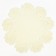SALFT LELDER DOLE "FLOWERS" Beige color, D 30 cm, 100% p/e, felt