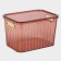 Storage container with a lid "City", 25.5 × 18 × 16 cm, color mix