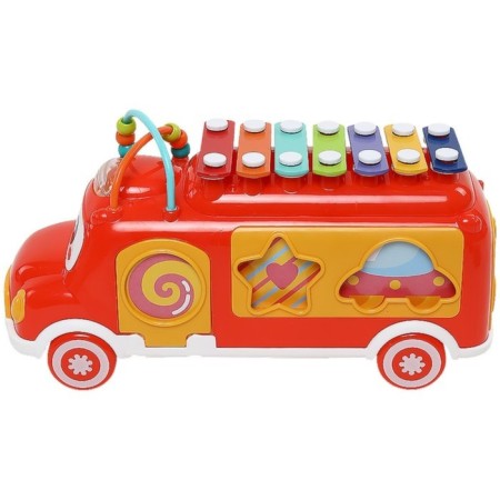 Musical Children's Center Everflo Happy Bus HS0413355, machine, MIX color-1
