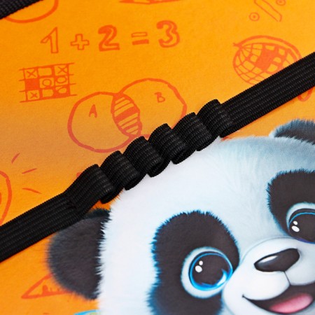 Labor folder A4, 325 x 230 x 25 mm, lightning around, folding bar, plastic, PTR-1, calligrata "Panda"-7
