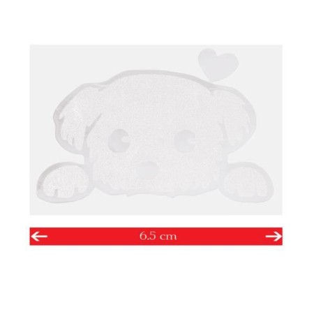 Skyway Metalloplastic Schildik "Puppy", sticker, 65*50 mm