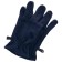 Fleet gloves, blue color, s-m size