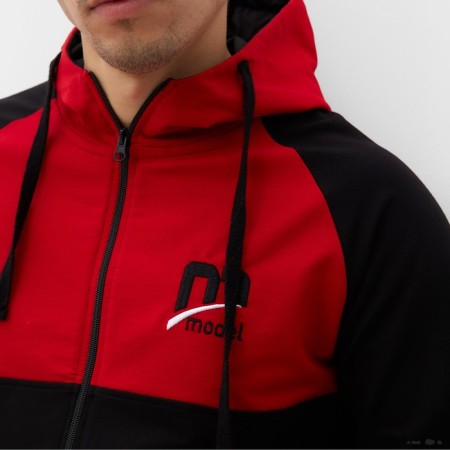 Male costume (sweatshirt/pants), black/red color, size 48 (l)-2