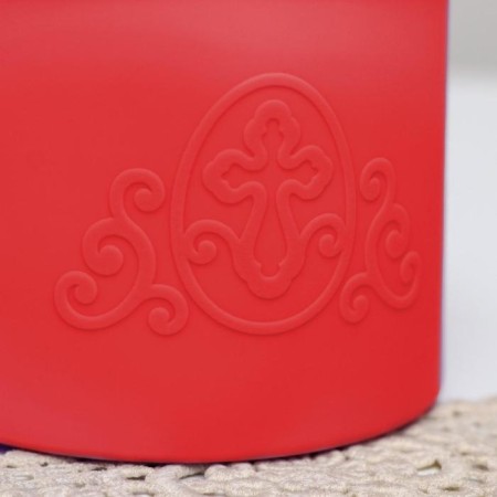 A set of silicone forms for baking "HB" red, 3 pcs.-4
