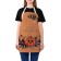 Apron kitchen with a “magic Halloween” photo print, adjustable, size OS