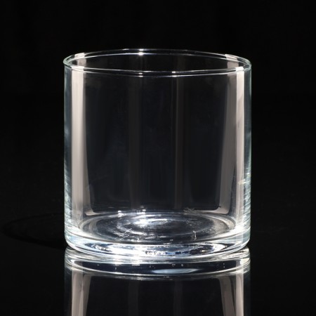 VAZA-Sub-Great Pipe with a white candle, 10.7 × 10 cm, 9 hours, cylinder, glass-1