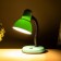 Juni table lamp E27 15W green 14x14x31 cm