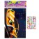 Application with rhinestones "High -speed car" 14.8x21 cm