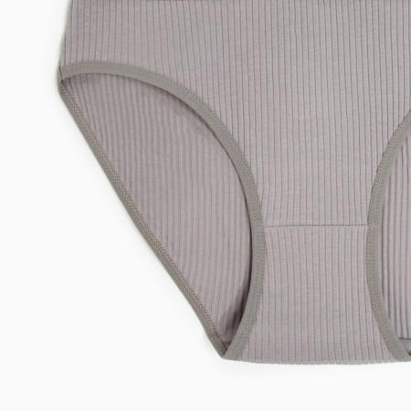Panties female slips, gray color, rr 50-52-1