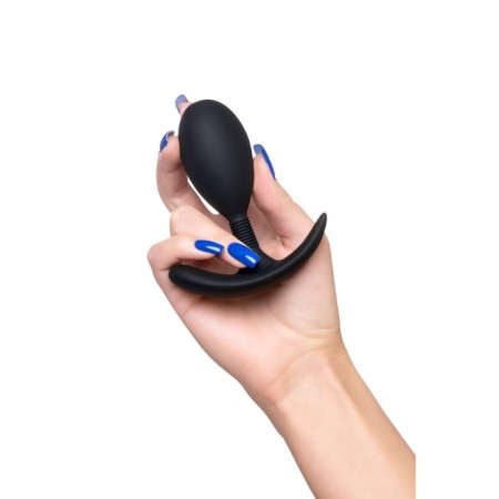 Anal plug A-Toys by Toyfa Tord M, silicone, black, 10.5 cm-7