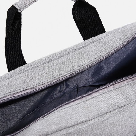Laptop bag, gray color-5