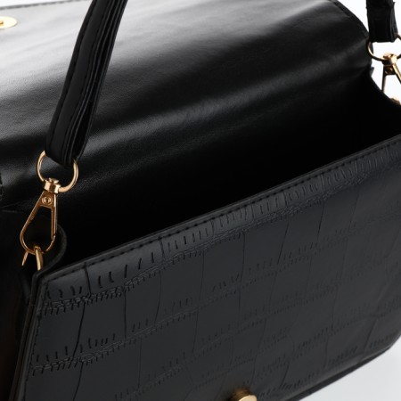 Magnet bag bag, long belt, black color-5