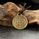 Amulet-cranes "Wheel of Fortune" No. 25, metallic