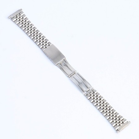 Solomon watch strap, 22 mm, metal, L-16.5 cm, silver-1