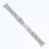 Solomon watch strap, 22 mm, metal, L-16.5 cm, silver