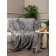 Texrepublic blanket, size 200x220 cm, gray color