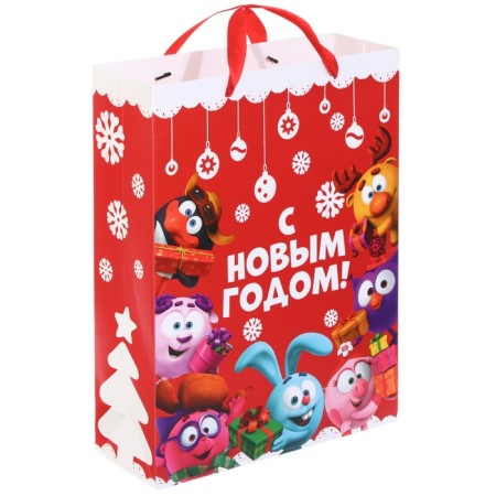 New Year. Gift package, 31x40x11.5 cm, packaging, mixariki-2