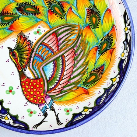Largan Rishtan ceramics "Firebird" 28 cm, mix-11