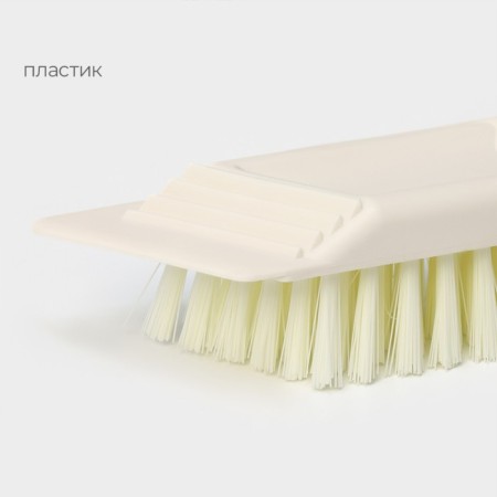 Universal Raccoon Breeze brush, in the same case with a scraper, 14 cm, color mix-1