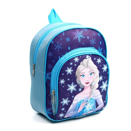 Baby backpack with pocket, cold heart, 23*19*6cm