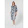 Women's dress, size 66, blue color