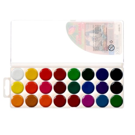 Watercolor beam zoo, 24 colors, without brush-1